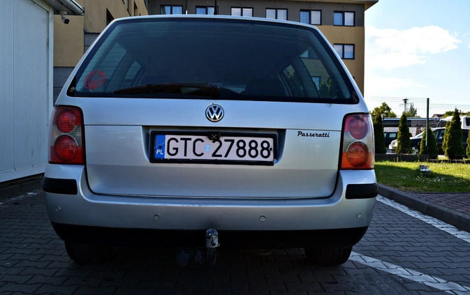 Volkswagen Passat cena 8900 przebieg: 301000, rok produkcji 2002 z Kalety małe 254